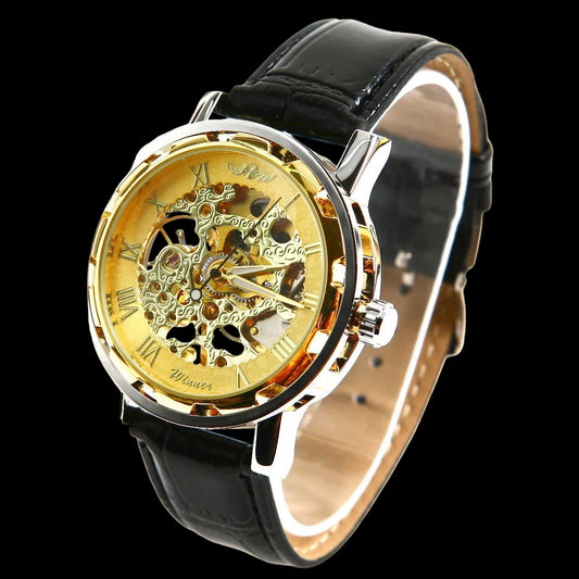 Winner — Gold Skeleton Watch