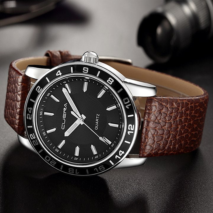 Time Master — Minimalist Black Watch