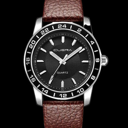 Time Master — Minimalist Black Watch